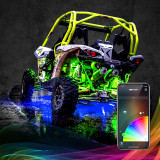 XK Glow XK-ROCK-ADV XKChrome RGB LED Rock Light Kit 8 Pc