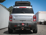 AFE Power 49-33142-P Vulcan Series 2.5" 304 Stainless Steel Cat-Back Exhaust for Ford Bronco Sport 2021+