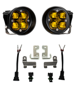 Baja Designs 447642 Squadron-R SAE Fog Pocket Light Kit in Amber for Toyota Tacoma, 4Runner & Tundra 2010+