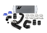 Mishimoto MMINT-BR27-21KBSL 2.7L Stock Location Intercooler Kit Black Pipes Silver Cooler for Ford Bronco 2021+