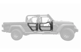 Go Rhino 572602 Trailline Rear Tubular Doors for Jeep Wrangler JL 4 Door & Gladiator JT 2018+