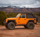 Bestop 54930-35 TrekTop Glide in Black Diamond for Jeep Wrangler JL 2 Door 2018+