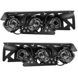 Oracle Lighting 5928-LZZ-001 Off-Road Laser Auxiliary Lights + LED Fog Light Kit for Steel Bumper Ford Bronco 2021+