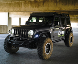DV8 Offroad LBJL-11 A-Pillar Dual Light Pod Mounts for Jeep Wrangler JL & Gladiator JT 2018+