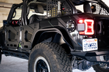 DV8 Offroad FDJL-07 Slim Fender Flares for Jeep Wrangler JL 2018+