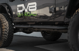 DV8 Offroad SRJL-08 OE Plus Side Steps for Jeep Wrangler JL 4 Door 2018+