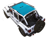 Spiderwebshade JL4D One Piece Sun Shade for Jeep Wrangler JL 4 Door 2018+