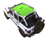 Spiderwebshade JL4D One Piece Sun Shade for Jeep Wrangler JL 4 Door 2018+