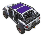 Spiderwebshade JL4D2 Two-Piece Sunshade for Jeep Wrangler JL 4 Door 2018+