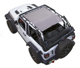 Spiderwebshade JL2D One-Piece Sunshade for Jeep Wrangler JL 2 Door 2018+