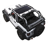 Spiderwebshade JLKINI-2D JLKINI Sun Shade for Jeep Wrangler JL 2 Door 2018+