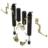 MetalCloak 1631 Rocksport BLACK 2.5"/3.5" Front Reservoir Shocks for Jeep Wrangler JL & Gladiator JT 2018+