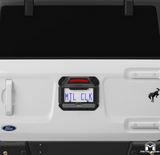 MetalCloak B0202-BPC Spare Tire Delete & License Plate Relocation Kit for Ford Bronco 2021+