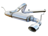 aFe Power 49-46201 Mach Force 3" 409 Stainless Steel Cat Back Exhaust for Jeep Wrangler JK 4 Door 2007-2011