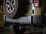 aFe Power 49-48086-B Rebel Series 2.5" 409 Stainless Steel Axle Back Exhaust for Jeep Wrangler JK 2007-2018