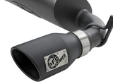aFe Power 49-48061-B Rebel Series 2.5" 409 Stainless Steel Axle Back Exhaust System for Jeep Wrangler JK 2007-2018