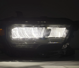 AlphaRex 880704 LUXX-Series LED Crystal Headlights for Toyota Tacoma 2016-2023
