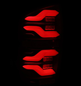 AlphaRex 680090 LUXX-Series LED Tail Lights for Toyota Tacoma 2016-2023