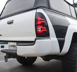 AlphaRex 680050 LUXX-Series LED Tail Lights for Toyota Tacoma 2005-2015