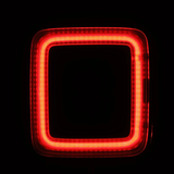 AlphaRex 602010 NOVA-Series Prismatic LED Tail Lights for Jeep Wrangler JL 2018+