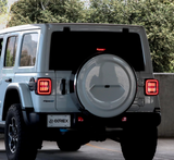 AlphaRex 602020 NOVA-Series Prismatic LED Tail Lights for Jeep Wrangler JL 2018+