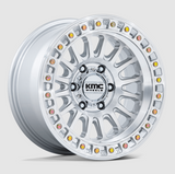 KMC Wheels KM552SD18908700 KM552 IM Wheel 18x9 8x170 Gloss Silver with Machined Face