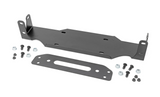 Rough Country 10652 Winch Mounting Plate for Modular Steel OE Jeep Wrangler JL Bumper 2018+