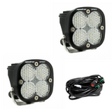 Baja Designs 557801 Squadron Sport Black LED Auziliary Light Pod Pair in Clear Universal