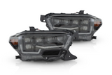 Attica 4x4 CHATT0682-GBC-SQ Rogue Series Headlights for Toyota Tacoma 2016-2023