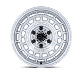 Black Rhino Wheels BR024SD AWOL Wheel 17x8.5 in Silver with Machined Face