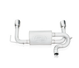 Reaper Off Road JPJKAB Axleback Exhaust System for Jeep Wrangler JK 2007-2018