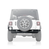 Reaper Off Road JLRBX1B Rear Immortal Bumper with Sensor Cutout for Jeep Wrangler JL 2018+