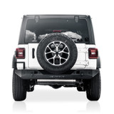 Reaper Off Road JLRBX2B Rear Immortal Bumper with Sensor & Fog Cutout for Jeep Wrangler JL 2018+