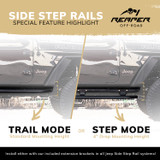 Reaper Off Road JSR04 Immortal Side Step Bars for Jeep Wrangler JL 2 Door 2018+