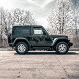 Reaper Off Road JSR04 Immortal Side Step Bars for Jeep Wrangler JL 2 Door 2018+