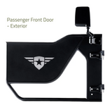 Combat Off Road 25-1046 Front Mission Tube Doors for Jeep Wrangler JL 2018+