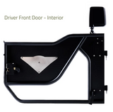 Combat Off Road 35-1046 Mission Front Tube Doors for Jeep Gladiator JT 2020+