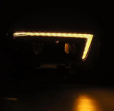 Alpharex 880757 LUXX-Series Projector Headlights in Black for Toyota 4Runner 2010-2013