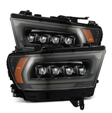 AlphaRex 880577 NOVA-Series LED Projector Headlights in Alpha Black for Ram 1500 2019-2024