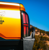 AlphaRex 680092 NOVA-Series Prismatic LED Tail Lights in Alpha Black for Toyota Tacoma 2016-2023