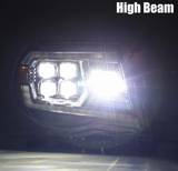 AlphaRex 880744 NOVA-Series LED Projector Headlights in Alpha Black for Toyota Tacoma 2005-2011