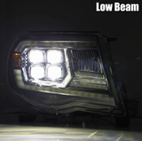 AlphaRex 880744 NOVA-Series LED Projector Headlights in Alpha Black for Toyota Tacoma 2005-2011