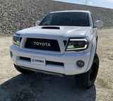 AlphaRex 880740 LUXX-Series LED Projector Headlights in Chrome for Toyota Tacoma 2005-2011