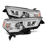 AlphaRex 880812 MK II LUXX-Series LED Projector Headlights in Chrome for Toyota 4Runner 2014-2024