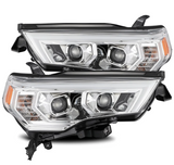 AlphaRex PRO-Series Halogen Projector Headlights | Chrome (4Runner 2014-2020)