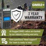 Rugged Radios GMR2-PLUS-2-PACK Rugged GMR2 PLUS Two-Way Handheld Radio 2 Pack