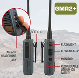 Rugged Radios RUGGED-ADVENTURE-PACK Adventure Pack GMR2 PLUS Two-Way Handheld Radio Kit