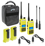 Rugged Radios RUGGED-ADVENTURE-PACK Adventure Pack GMR2 PLUS Two-Way Handheld Radio Kit
