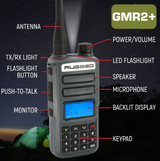 Rugged Radios RUGGED-OUTDOOR-PACK Great Outdoors Pack GMR2 PLUS Two-Way Handheld Radios with Accessories