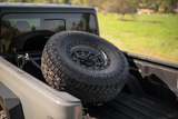 DV8 Offroad TCGL-03 Adjustable In-Bed Spare Tire Carrier for Jeep Gladiator JT 2020+